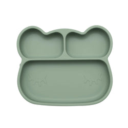 The Bear Sage Dusk Stickie Plate by We Might Be Tiny puts your little muncher in charge at mealtime.  *Dishwasher-safe  *Microwave, oven and freezer safe (-40°C to 230°C)  *Flexible and durable  *Non-stick and non-slip  *Free of BPA, BPS, PVC and phthalates  *100% food-grade silicone  *Proudly designed by We Might Be Tiny in Australia