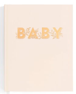 This Buttermilk Baby Book from Fox & Fallow is a beautiful keepsake for the whole family to enjoy over the years.