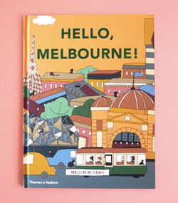  Hello Melbourne! is a delightful look and find adventure with fun facts that kids and parents will both enjoy featuring a ‘mischief’ of magpies by illustrator and artist, Megan McKean! 