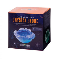 This incredible kit contains everything you need to create your own, completely one-of-a-kind geode in 26 hours!