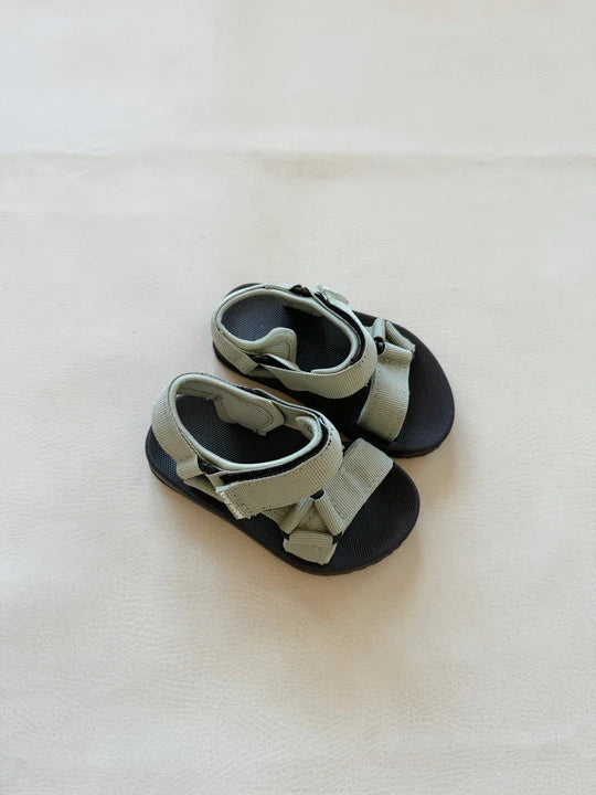 Olympia Velcro Sandal - Sage