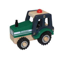 Green small Tractor