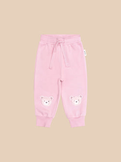 Daisy Furry Bear Track Pant - Lilac