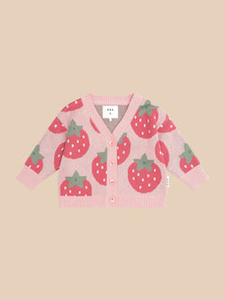 Berry Boxy Cardi