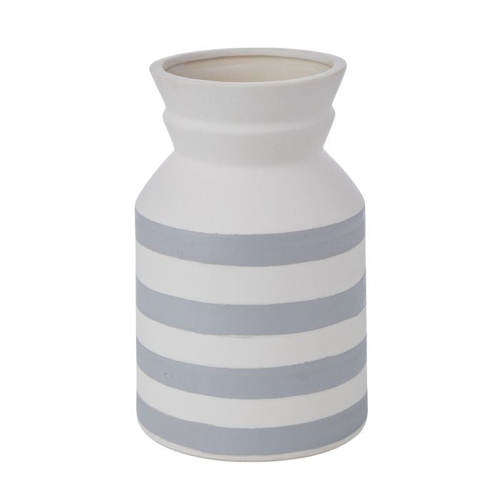 Wide Stripe Vessel - Blue