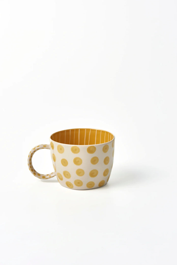 Mustard Dot Chino Mug