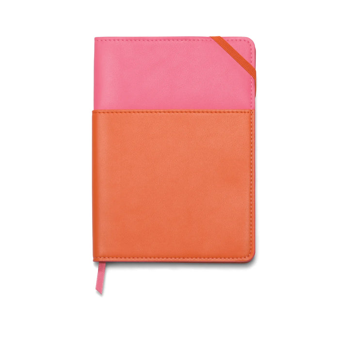 Vegan Leather Journal - Pink & Chill