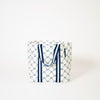 Navy Horseshoe Market Shopper