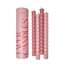 Pink & Blush Taper Candle Set