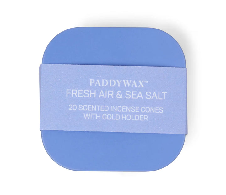 Periwinkle Cubed Tin Incense