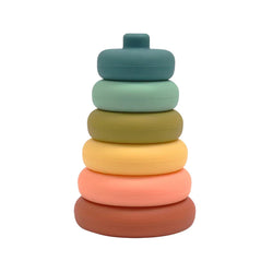 Blueberry Silicone Stacker Tower