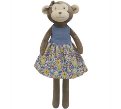 Plush Toy Girl Monkey-Mila