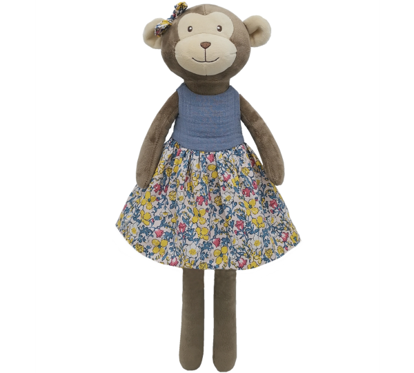 Plush Toy Girl Monkey-Mila