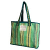 Nicolette Woven Tote Bag - Spring Green