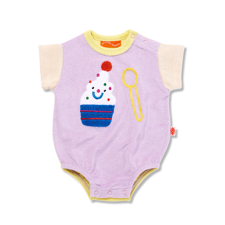 Ice-cream Terry Bodysuit