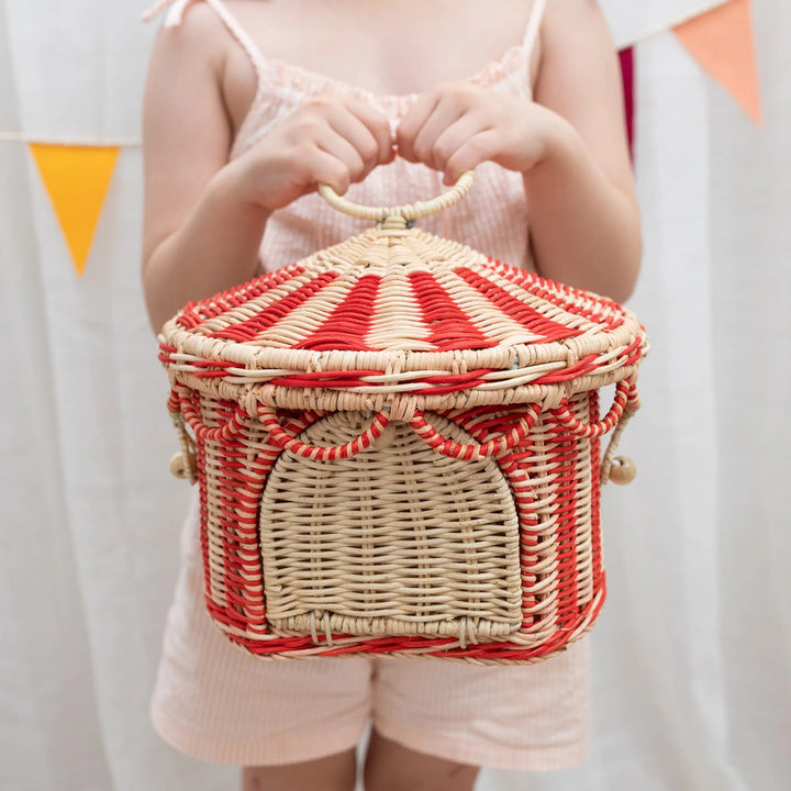 Circus Tent Basket