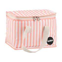 Coral Stripe Lunch Box