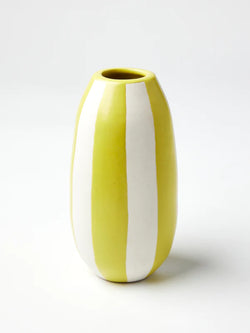 We love the new Citrom Stripe Dose Vase by Jone & Co!  This range of vases is designed to be mixed and matched to suit your individual style, allowing you to create bespoke mini collections that are truly your own.  *Length: 8.5cm/ Width: 16cm/ Height: 3.3cm  *Designed in Sydney and hand-crafted in the Vietnam by Jones & Co artisans