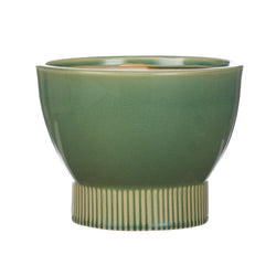 Rouen Bowl Planter - Green