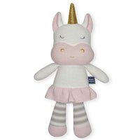 Kenzie the Unicorn - knitted toy