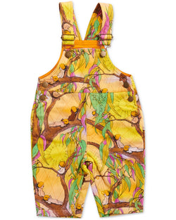 Sunrise Delight Quilted Overalls