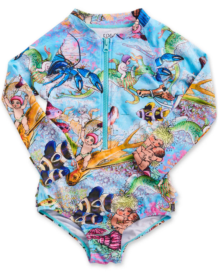 May Gibbs Waterworld LS Bathers