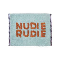 Tula Nudie Rudie Bath Mat Mini - Sky