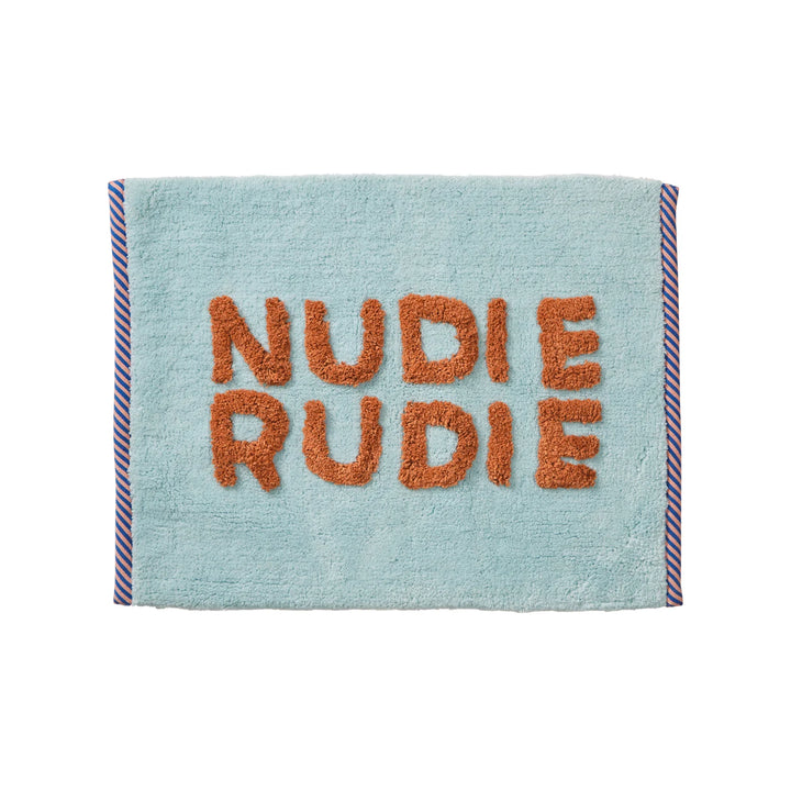 Tula Nudie Rudie Bath Mat Mini - Sky