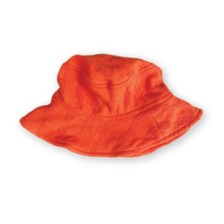 Terry Bucket Hat Blocks - Rosso