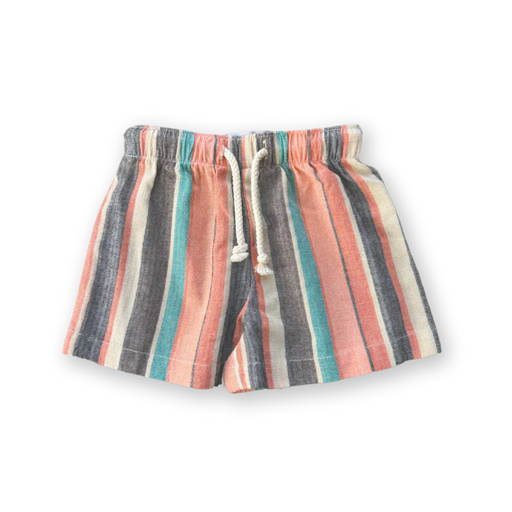 Summer Stripe Cotton Short