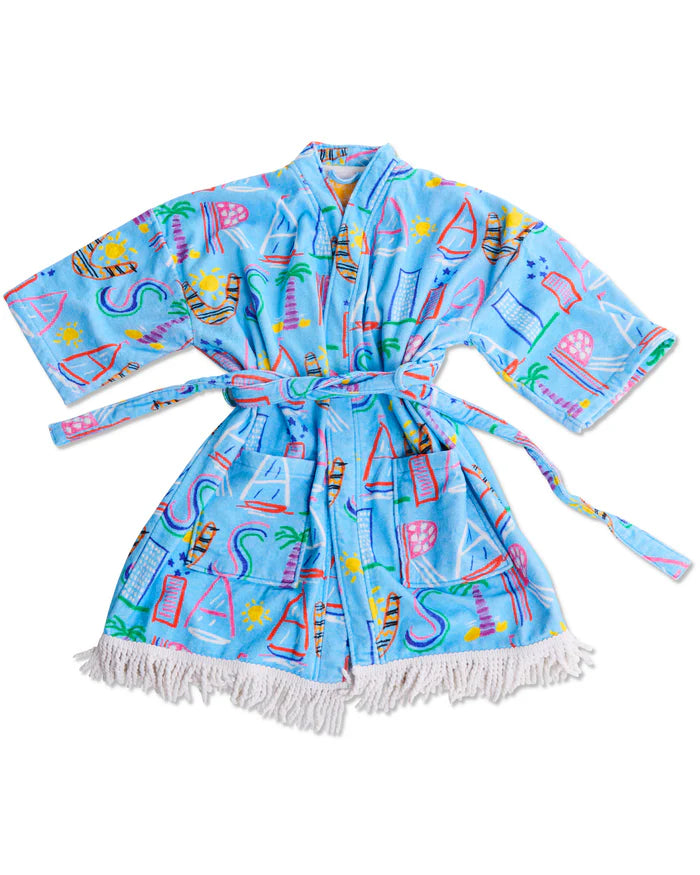 Australian Mate Terry Mini Bath Robe S/M