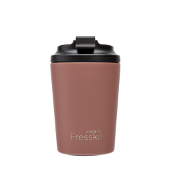 Enjoy your take away coffee, tea or hot chocolate with the Tuscan bino cup.   This 8 oz reusable takeaway coffee cup with spill proof, lock lid is perfect for the person on the move. 