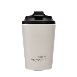Enjoy your take away coffee, tea or hot chocolate with the Frost Camino Cup.   This 12 oz reusable takeaway coffee cup with spill proof, lock lid is perfect for the person on the move!