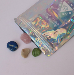 Find your inner Goddess and step into your power with this Goddess Crystal Kit By Good Vibes Gang!  Seek out the sisterhood of modern magic with these crystals that will help you discover your ancient femininity!  Responsibly sourced crystals blessed with reiki and good vibes and hand packed in Melbourne, Australia.