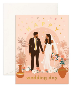 Happy Wedding Day card from Fox & Fallow!