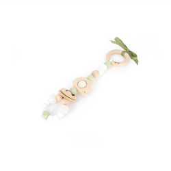 Ease your bubs teething with the Sage Hedgehog Teething Rattle Toy!  Designed by Lluie in Melbourne, Australia; the Sage Hedgehog Teething Rattle Toy encourage little ones to explore important milestones through tummy time or whilst lying on their backs.