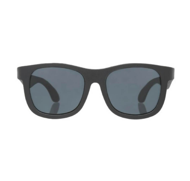 We love these SuperCool Black Navigator Sunglasses!  Your little one will look SuperCool while protecting their eyes.