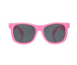 We love these SuperCool Think Pink Navigator Sunglasses!  Your little one will look SuperCool while protecting their eyes.
