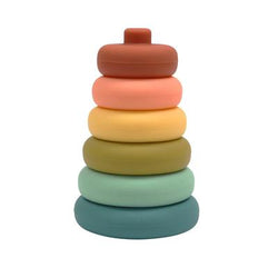 We heart this Cherry Silicone Stacker Tower that is eco friendly as well as SuperCool by O.B. Designs!   This Silicone Stacker Tower is an open-ended toy designed to unleash creativity and imagination in your child. This versatile toy will encourage hand-eye coordination, creative thinking, and problem-solving skills. It will help improve dexterity and motor development.