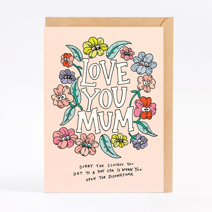 Mother's Day is just around the corner! Grab this Love You Mum Card for the Mum/mum-figures in your life!