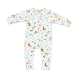 The Outback Dreamers print by Halcyon Nights is full of native animals, plants and rocks. These long sleeve PJ's are made from the softest cotton and elastane blend.