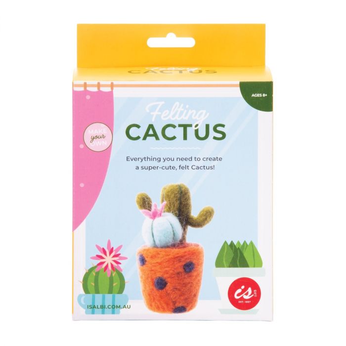 This oh so cute Cactus Felting kit is the perfect kit for trying out felting for the first time.