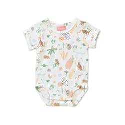 The Outback Dreamers Onesie from Halcyon Nights is full of native animals and plants. 