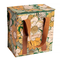 We're ready for picnic season with the Green Garden Cooler Bag from Kollab! Green Garden is a vibrant tropical print so you can chill in style. 