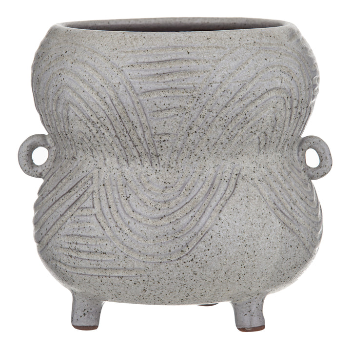 Love the Speckled Grey texture of the Marketti Planter from Albi! 