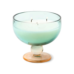 Uplift the atmosphere of any room with this Tobacco & Patchouli Glass Goblet Candle from Paddywax.