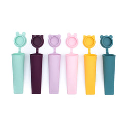 Popsicles are great, but sometimes warm summer days and small hands ask for a mess-managing alternative that keeps the melting moments in check.  The Pastel Pop Tubies by We Might Be Tiny are designed with these moments in mind.  Each flexible and non-stick Tubies Set comes with 2 bear, cat and bunny Tubies  *Made from non-toxic, food-grade silicone  *Microwave, oven and freezer-safe (-40°C to 230°C).  *Proudly designed by We Might Be Tiny in Australia